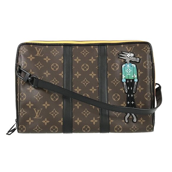 LOUIS VUITTON Monogram Keepall Pouch Clutch bag - Picture 1 of 15